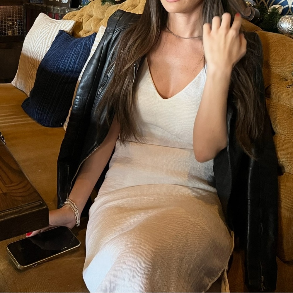 J.O.A. Ivory Slip Dress